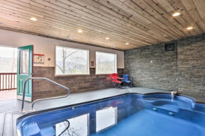 Pigeon Forge Cabin Sauna, Saltwater Pool and Views!